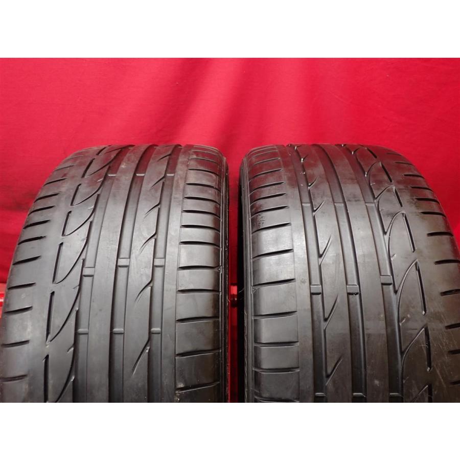 中古タイヤ 255/40R18 95Y 2本セット ブリヂストン ポテンザ S001
