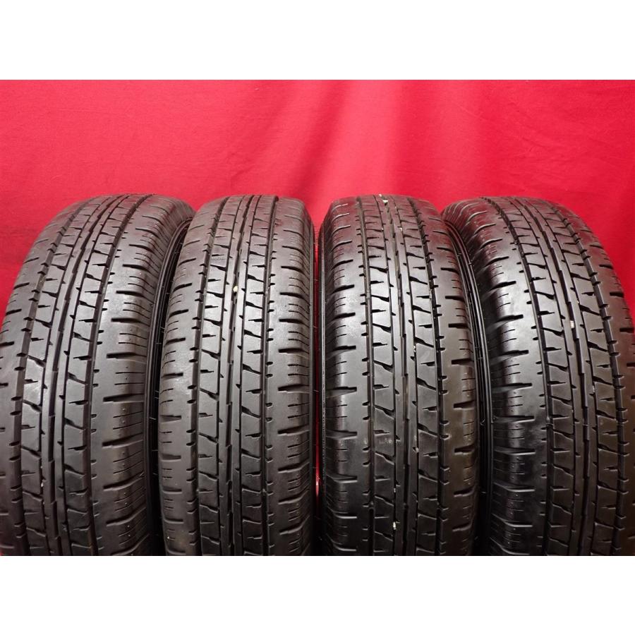 中古タイヤ 165R13 6PR 165R13 8PR 4本セット ダンロップ エナセーブ 