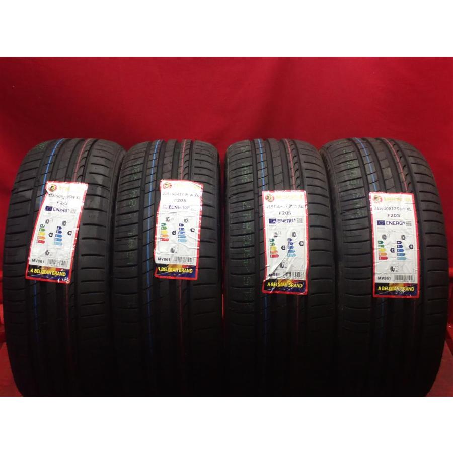 新品タイヤ4本 《 ミネルバ 》 F205 [ 215/50R17 95W ] ☆ エクシーガ 