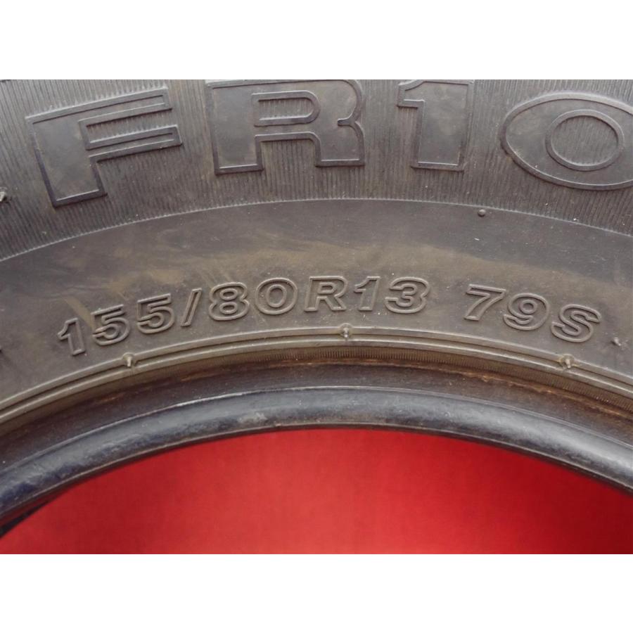 単品タイヤ1本 《 ファイアストン 》 FR10 [ 155/80R13 79S ] 8分山 