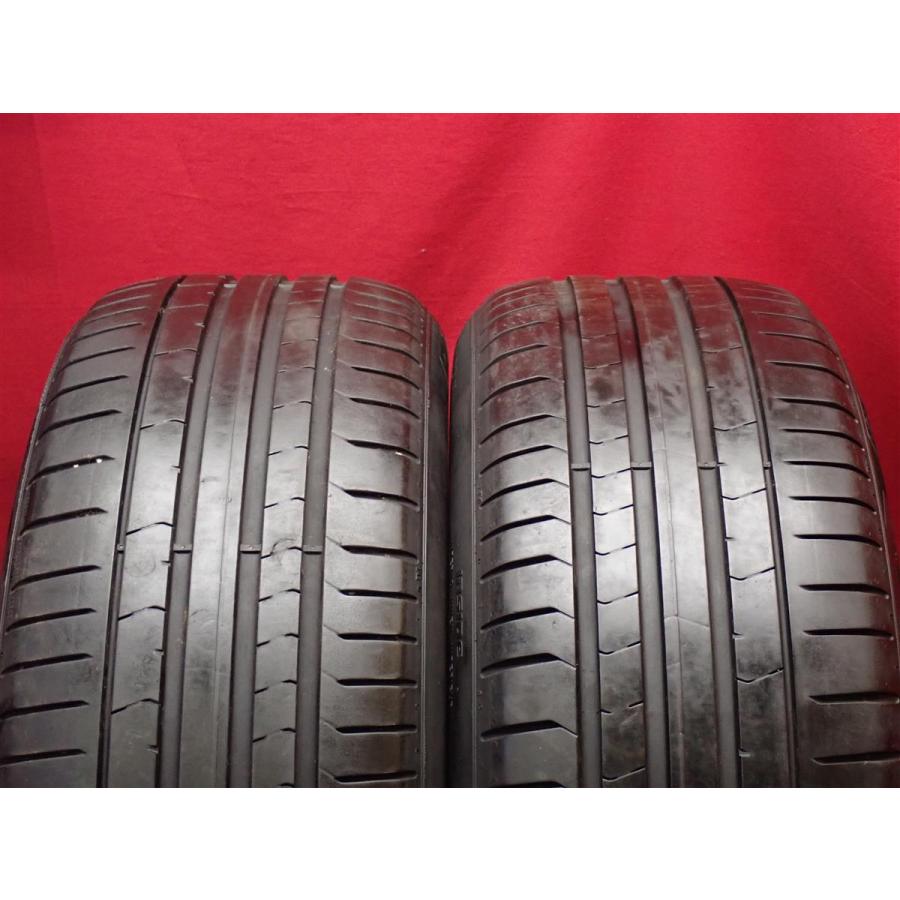 中古タイヤ 235/55R18 100V 2本セット ピレリ P ZERO PIRELLI 8分山 