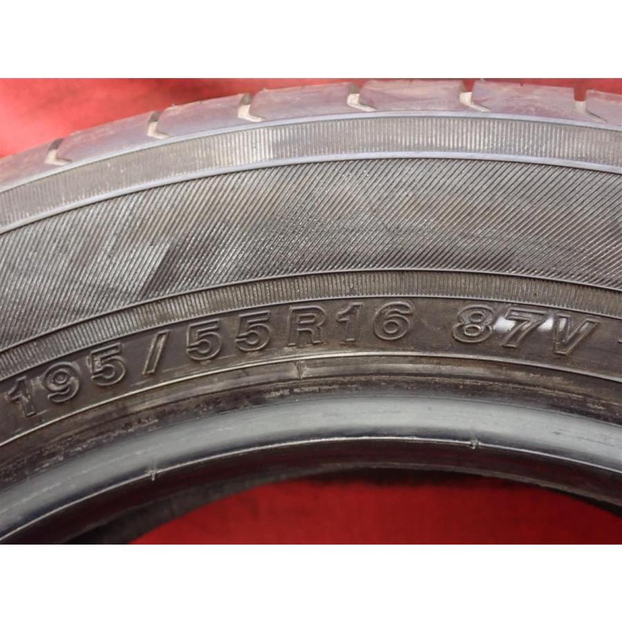 タイヤ単品1本 《 ヨコハマ 》 エコス ES31 [ 195/55R168 7V ] 9分山 