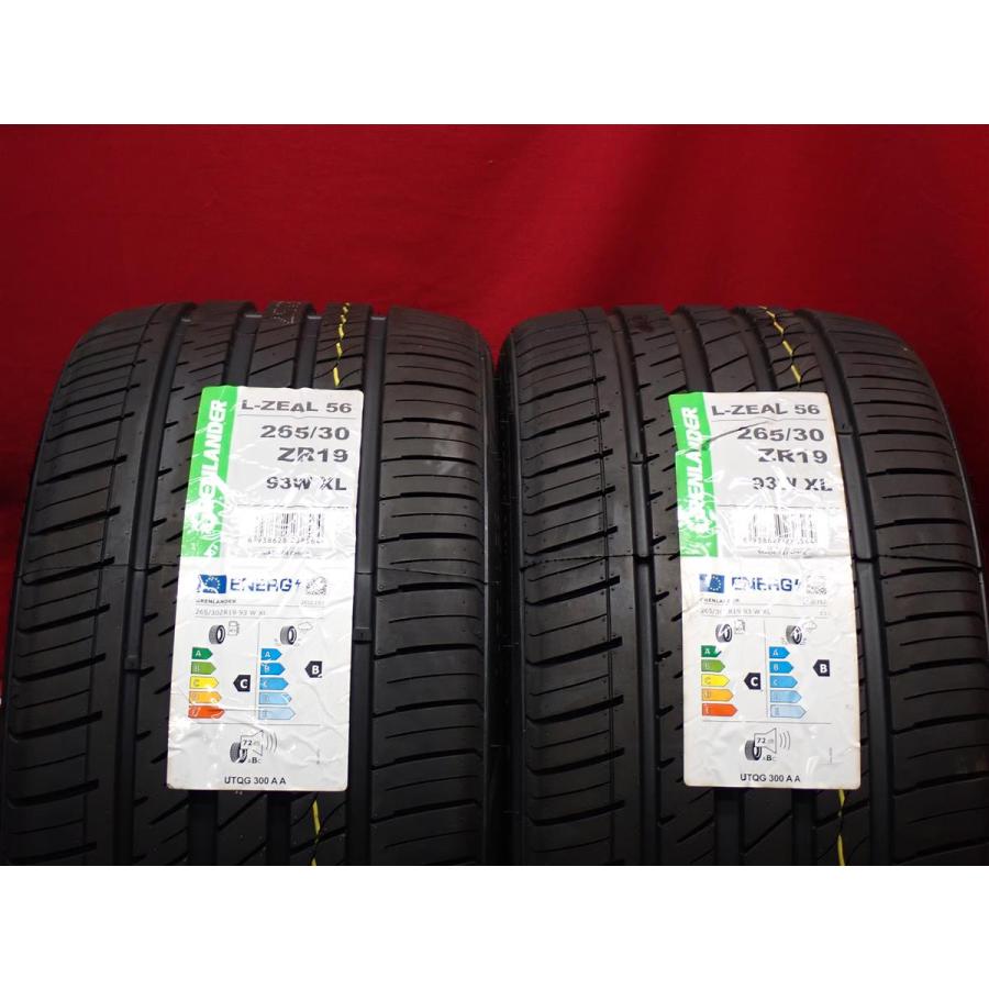 新品タイヤ 265/30R19 93W 2本セット グリンランダー L-ZEAL 56 