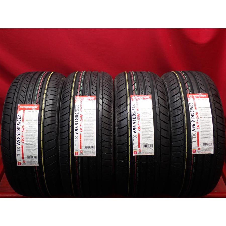 未使用品 希少サイズ】225/50R16 96V 夏タイヤ 4本セット《ナンカン NS