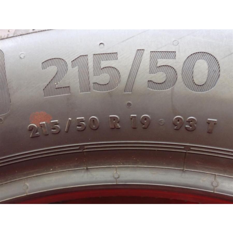 中古タイヤ 215/50R19 93T 単品1本 コンチネンタル コンチ エコ