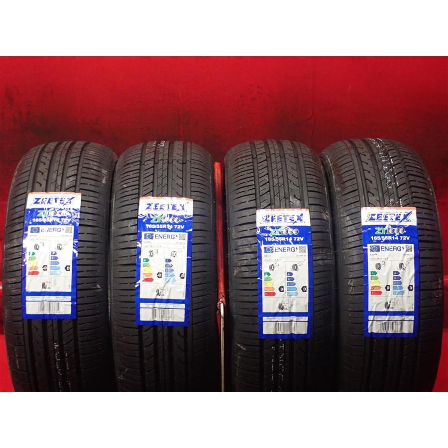 新品未使用 4本セット】ジーテックス ZT1000 [165/55R14 72V] 軽自動車 