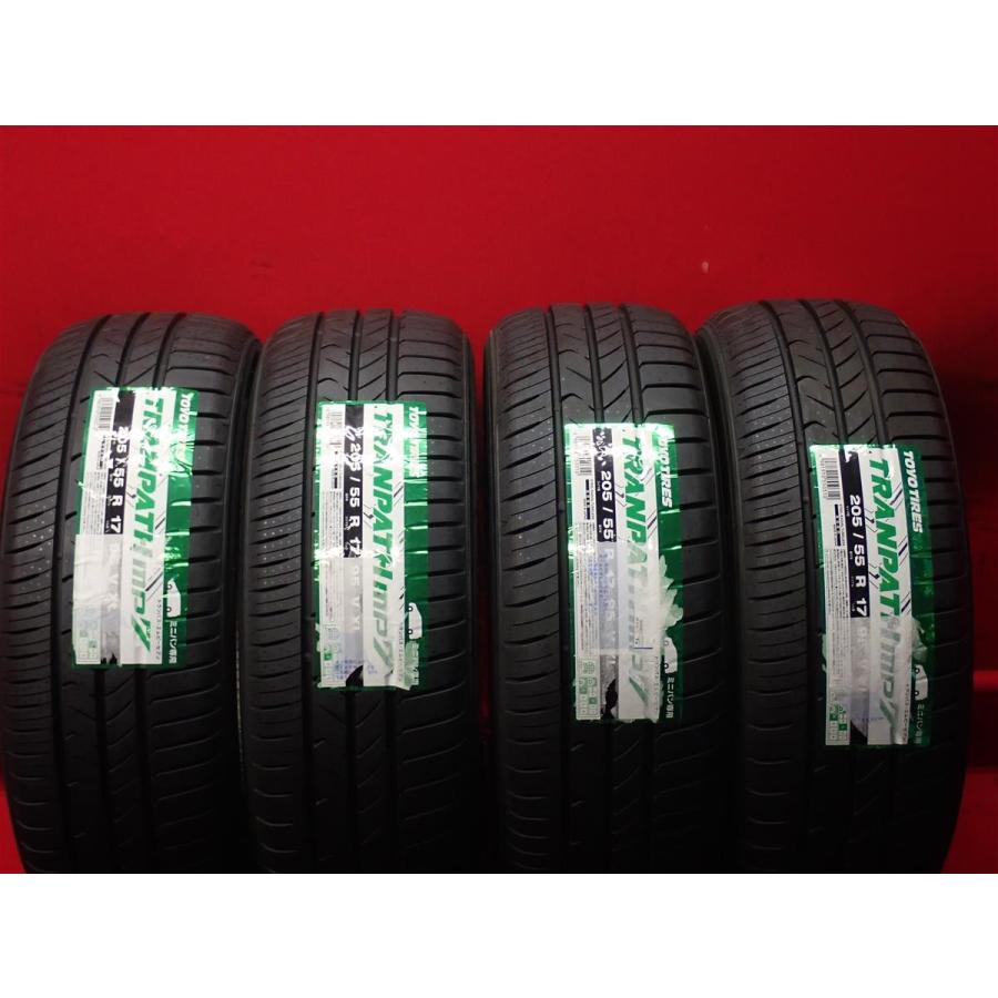 新品未使用 4本セット】トーヨー トランパスmp7 205/55R17 95V XL 低 