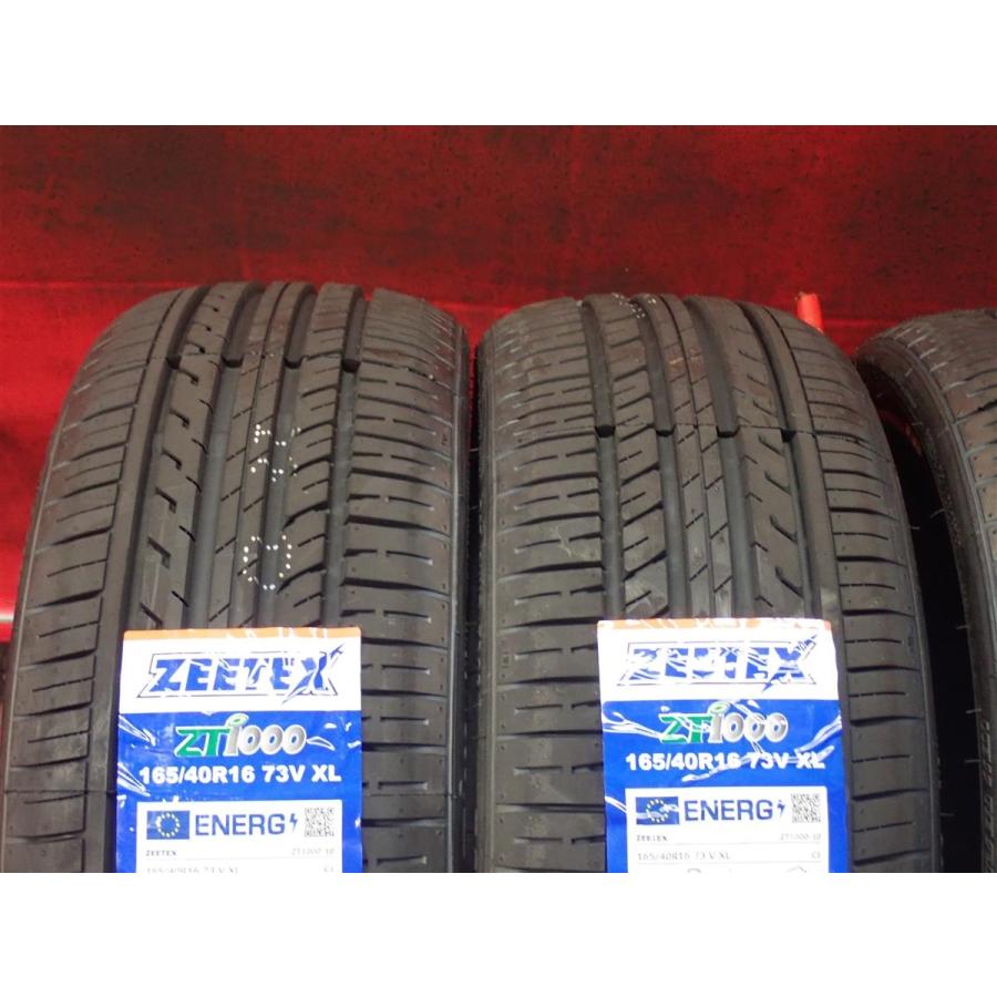 新品未使用】ノーマルタイヤ 4本セット [ジーテックス ZT1000 165