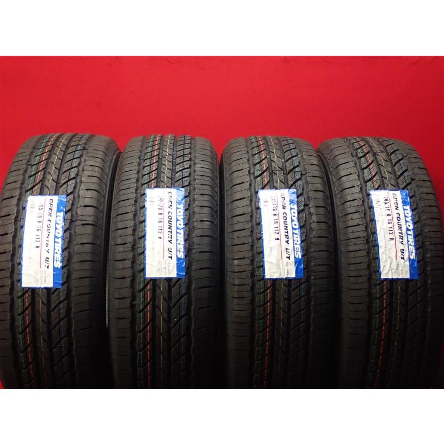 新品タイヤ 265/70R16 112H 4本セット トーヨー オープンカントリー U 