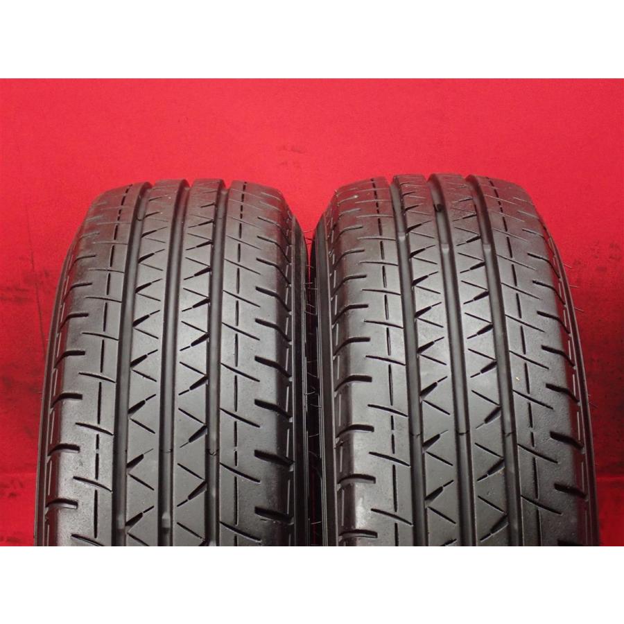 タイヤ2本 195/80R15 103/101N ヨコハマ ブルーアース VAN RY55 8.5分 