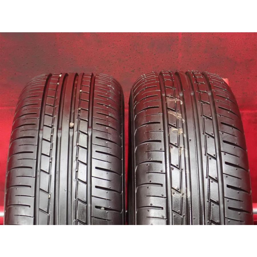 タイヤ2本 《 ヨコハマ 》 エコスES31 [ 155/65R13 73S ]10分山