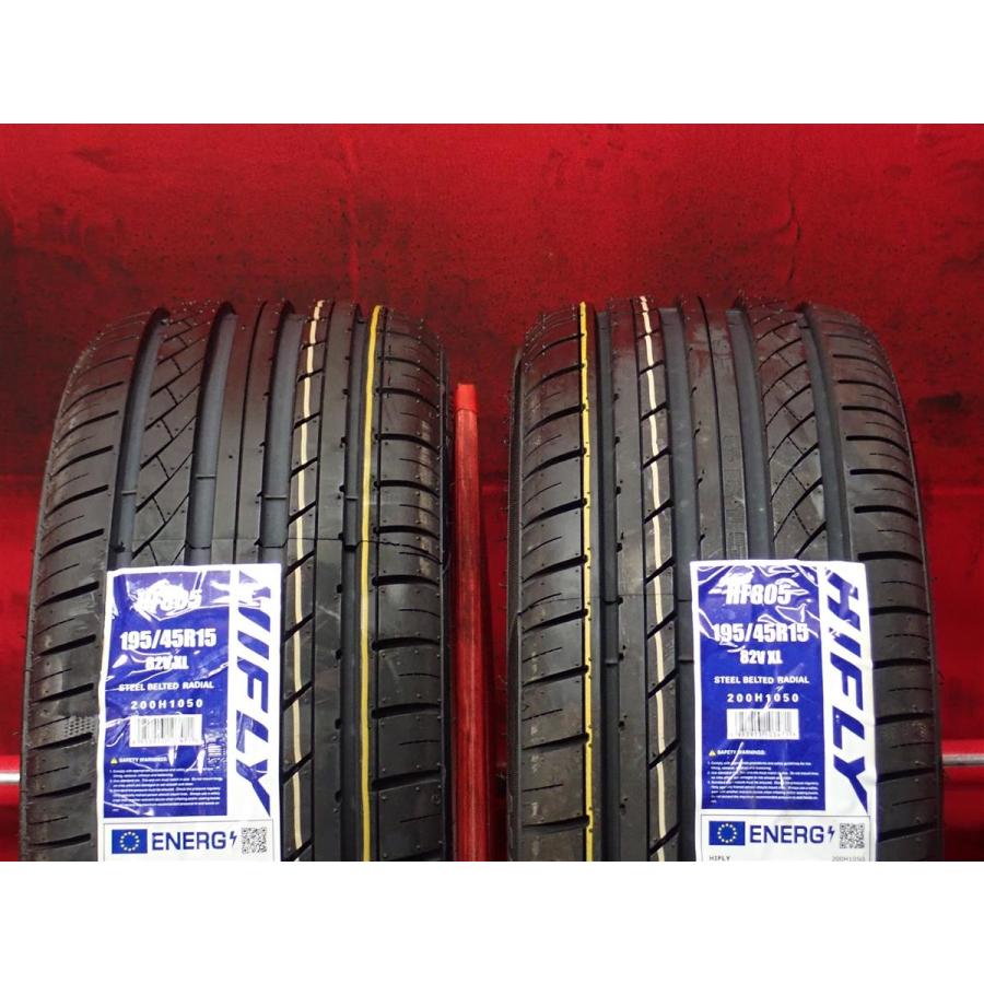 新品タイヤ 195/45R15 82V 2本セット ハイフライ HF805 HIFLY 10.0分山 n15 : 太平タイヤ Yahoo ...