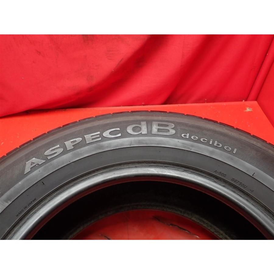 タイヤ2本 《 ヨコハマ 》 アスペック デシベル [ 235/60ZR16 ]6.5分山