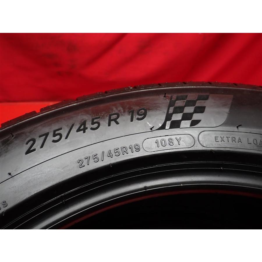 タイヤ2本 《 ミシュラン 》 パイロットスポーツ4 [ 275/45R19 108Y 