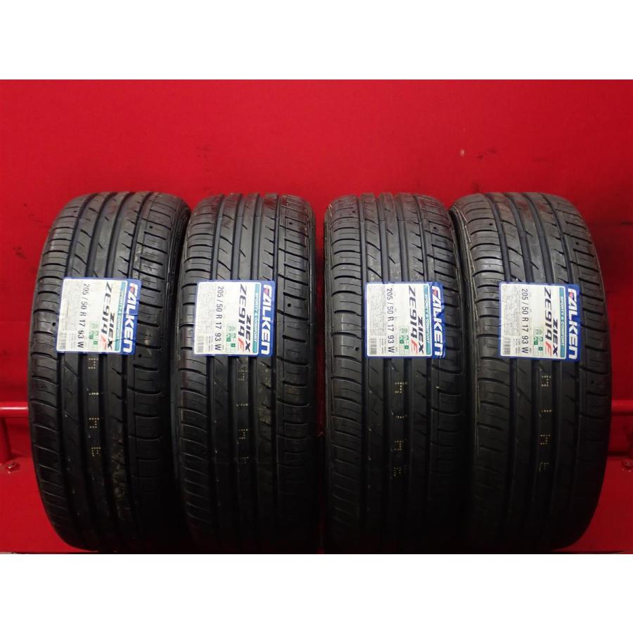 新品タイヤ [205/50R17 93W] 4本セット [ファルケン ジークスZE914F 