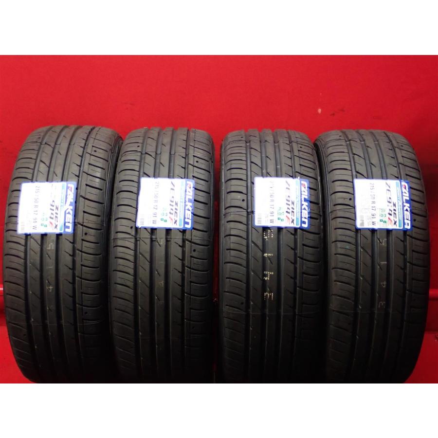 新品未使用】 215/50R17 91W 4本[ファルケン ジークスZE914F] プリウス 