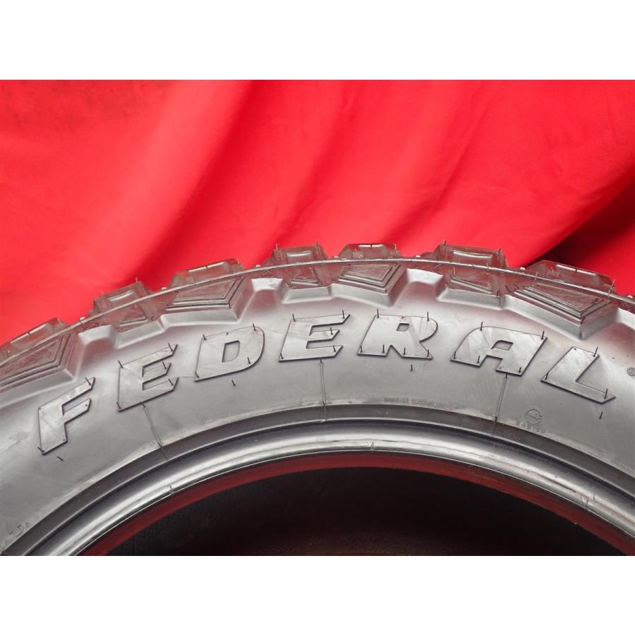 タイヤ4本 《 フェデラル 》 COURAGIA M/T [ 35/12.5R20 121Q ] 8.5分 
