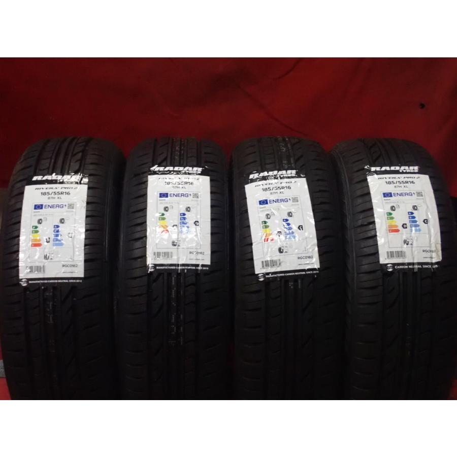 新品タイヤ4本 《 レーダー 》 Rivera Pro2 [ 185/55R16 87H ] 新品 