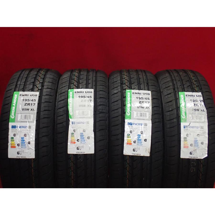 新品タイヤ 195/45R17 85W 4本セット グリンランダー ENRI U08 