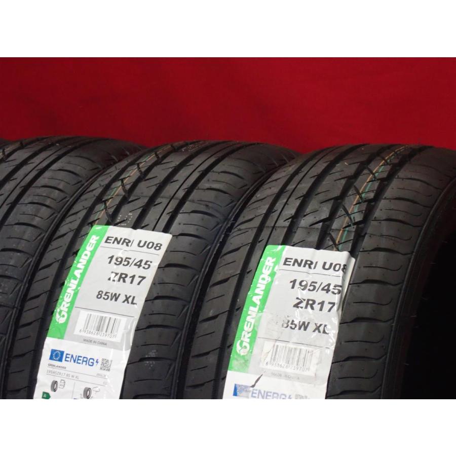 未使用品】195/45R17 85W XL 夏タイヤ 4本セット《グリンランダー ENRI