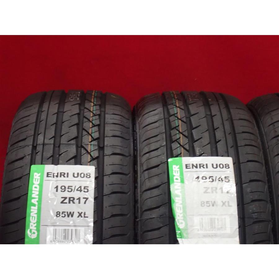 未使用品】195/45R17 85W XL 夏タイヤ 4本セット《グリンランダー ENRI