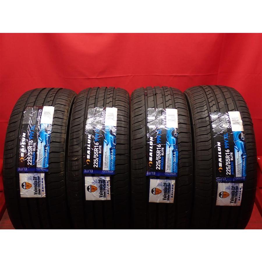 新品未使用】225/55R16 99V 4本 夏タイヤ サイルン ATREZZO ELITE 10分 