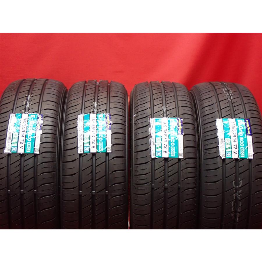 新品未使用】165/55R14 72V 4本 夏タイヤ グッドイヤー エフィシェント