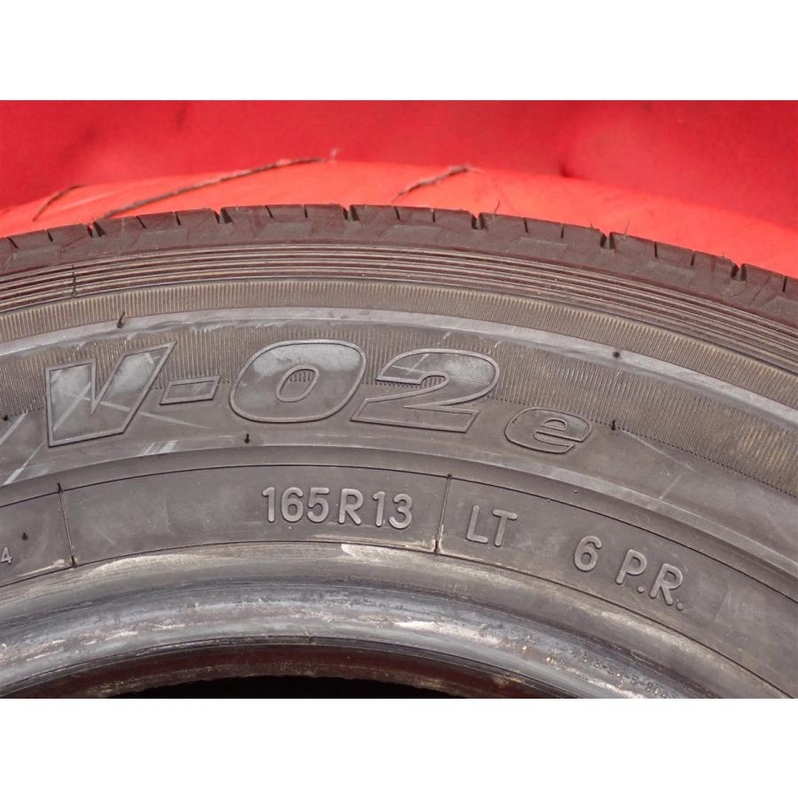 程度上】165R13 6PR 1本 夏タイヤ単品 《トーヨー V-02e》 9.0分山 
