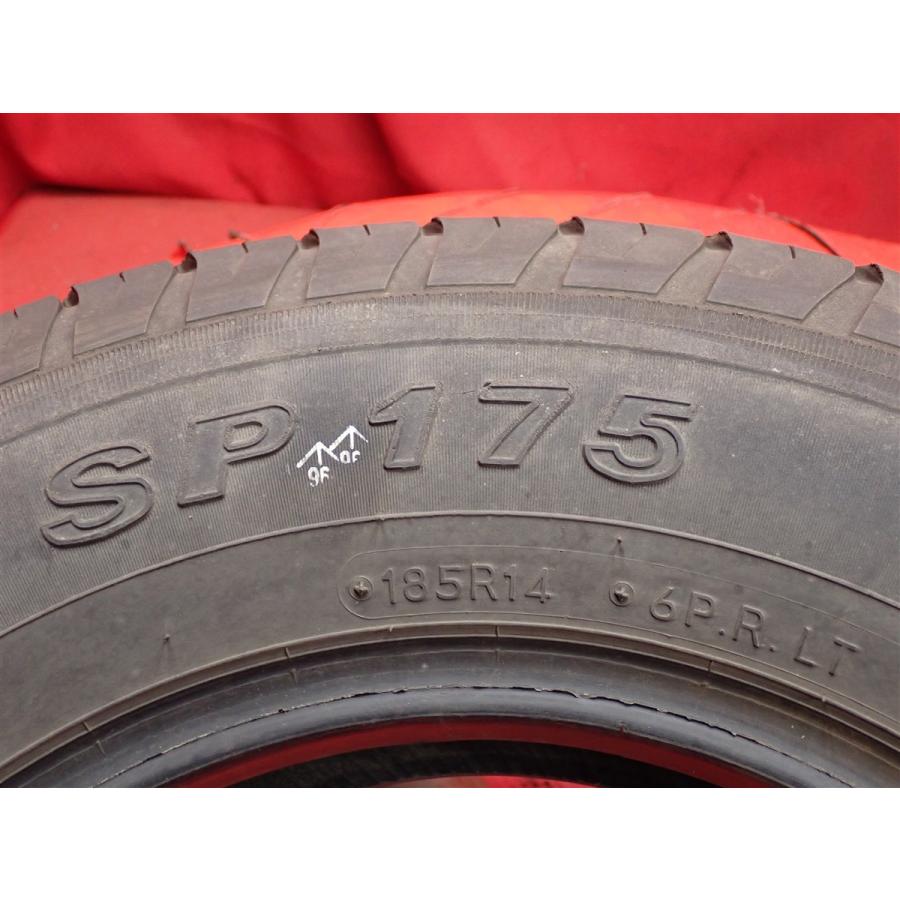 品薄サイズ】185R14 6PR 1本 夏タイヤ単品 《ダンロップ SP 175》 7.0