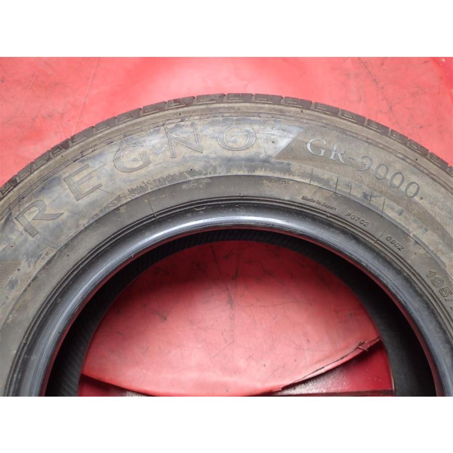 単品 タイヤ 1本 《 ブリヂストン 》 レグノ GR・9000 [ 195/70R14 91H ] 8.5分山★n14ラルゴ　セプター　キャバリエ　｜taiheishopping｜07