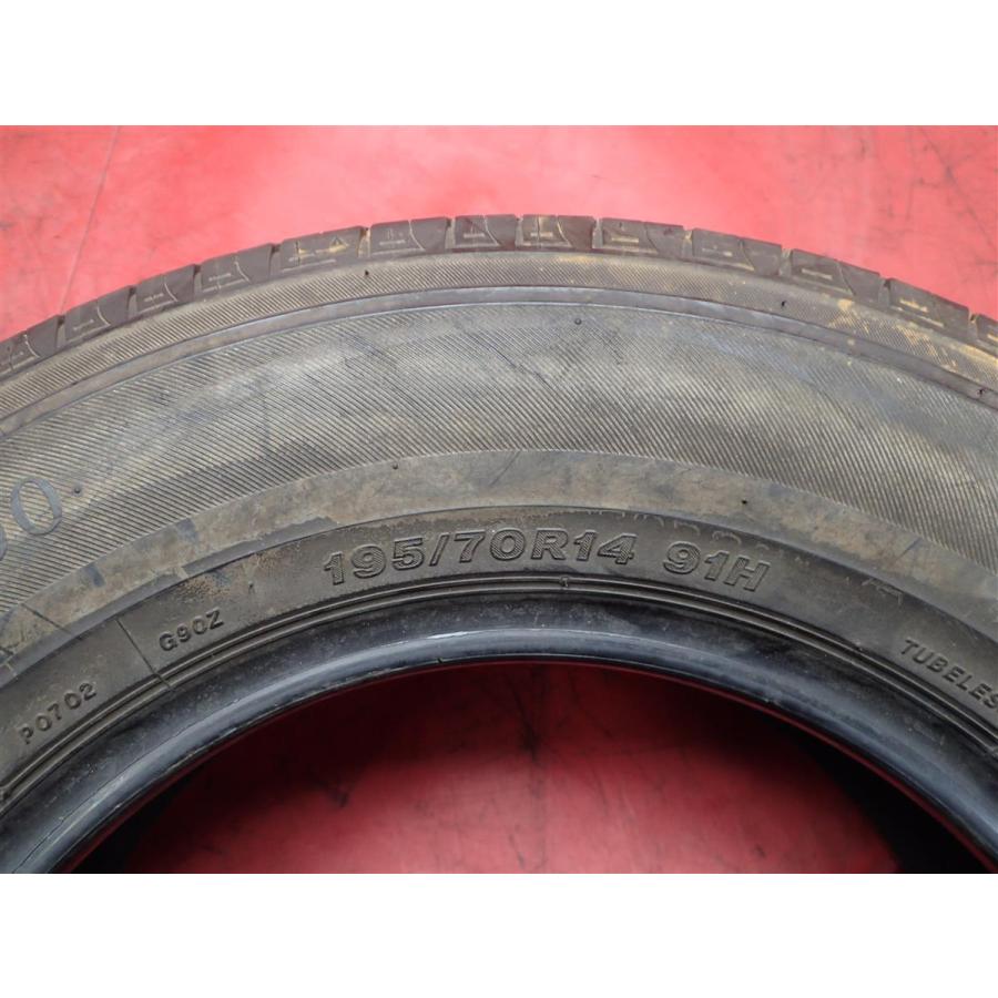 単品 タイヤ 1本 《 ブリヂストン 》 レグノ GR・9000 [ 195/70R14 91H ] 8.5分山★n14ラルゴ　セプター　キャバリエ　｜taiheishopping｜09