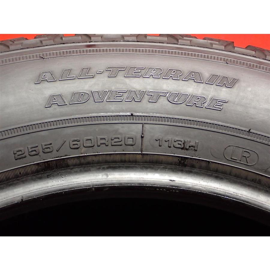 中古タイヤ 255/60R20 113H 夏タイヤ 4本SET グッドイヤー ラングラー