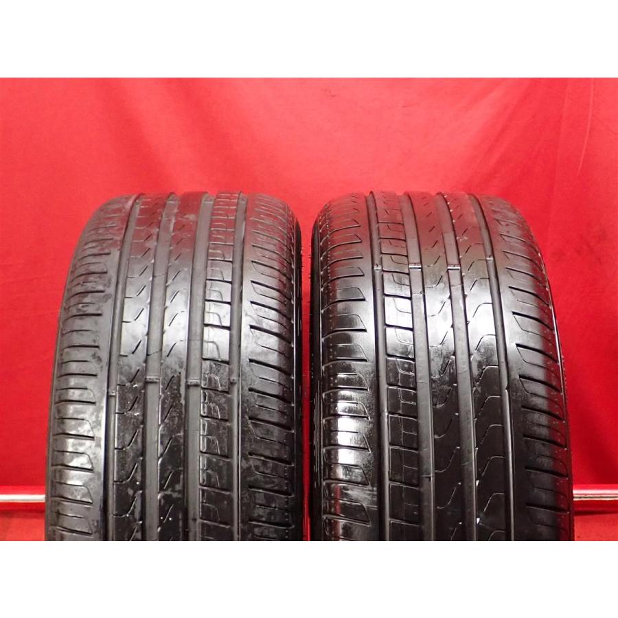 タイヤ2本 《 ピレリ 》 チントゥラート P7 [ 225/45R19 92W ]8分山 