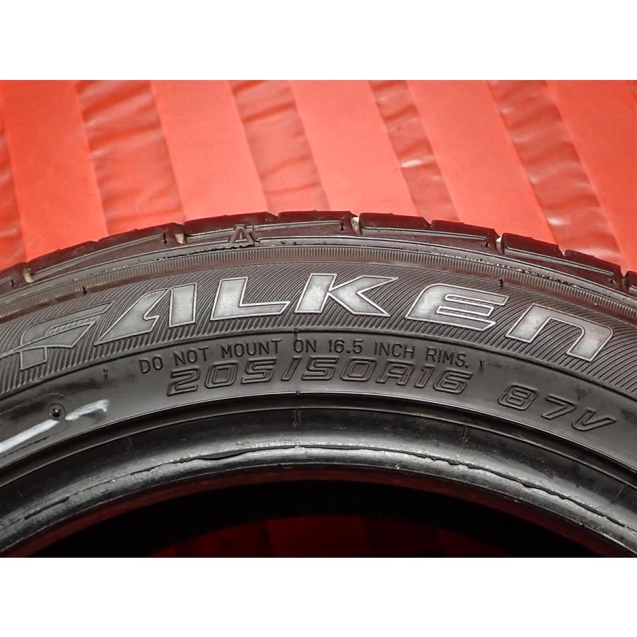 タイヤ2本 《 ファルケン 》 ジークス ZE914F [ 205/50R16 87V ]8分山