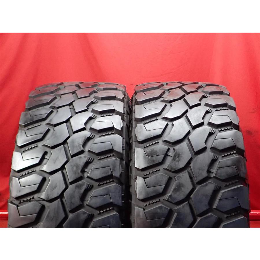中古タイヤ 33×12.50R20 121Q 10PR 2本セット モンスタ EXTREME MUD 