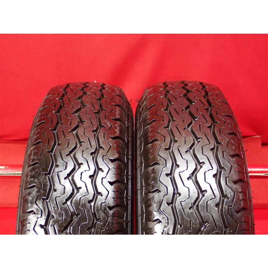 タイヤ2本 《 ダンロップ 》 SPLT5 [ 165/R13 8PR ]8.5分山☆ 商用車  