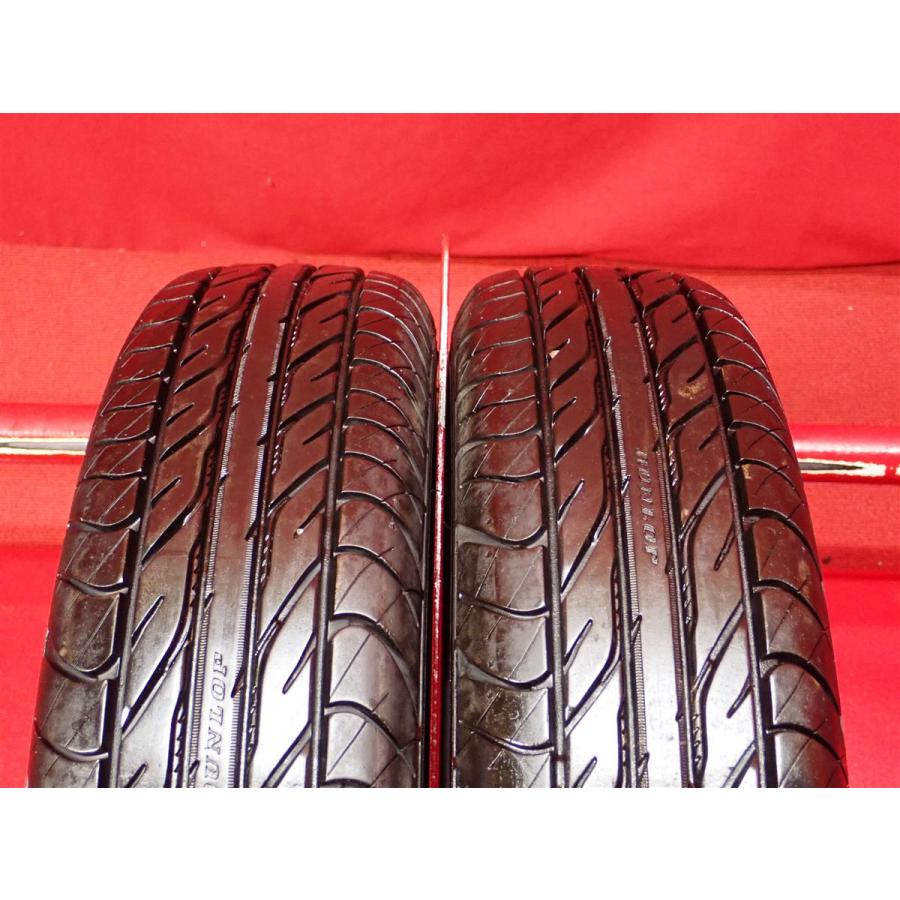 タイヤ2本 《 ダンロップ 》 ECO EC201 [ 135/80R12 68S ]9分山 