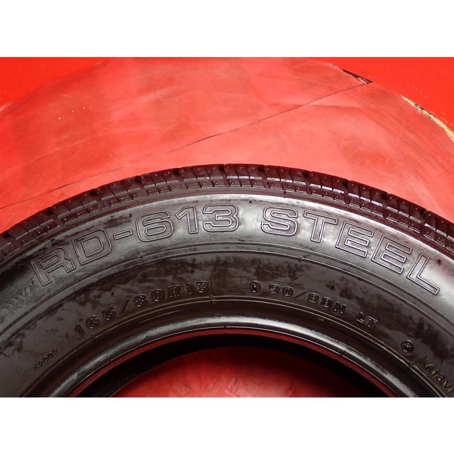 商用車用 6PR相当】165/80R13 90/88N LT 夏タイヤ 2本セット