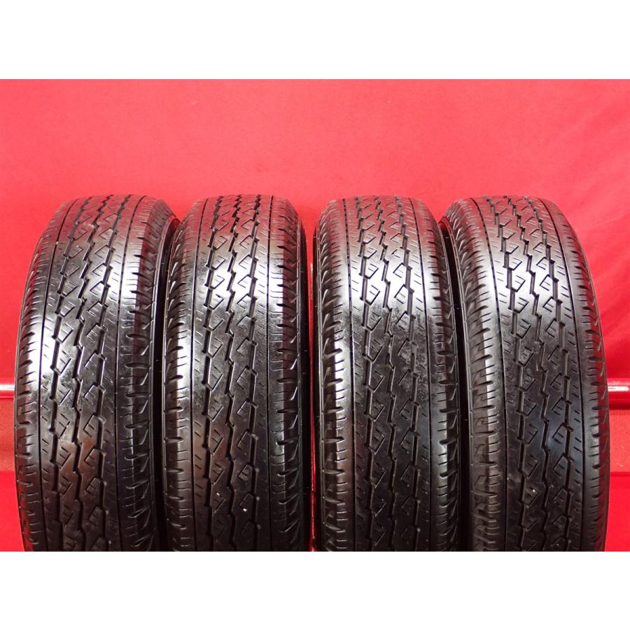 お値打ち品】165R13 6PR 4本 夏タイヤ ブリヂストン V600 7.5分