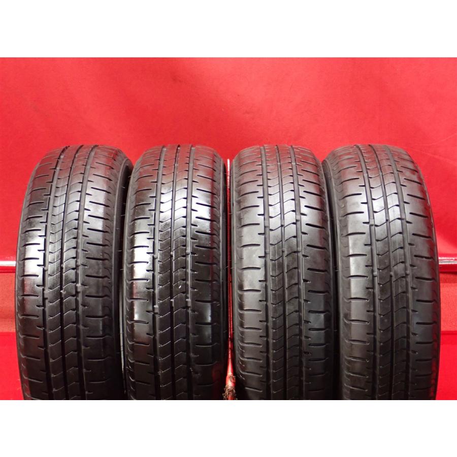 乗り静】155/65R13 73S 4本 夏タイヤ ブリヂストン ニューノ 8分山 