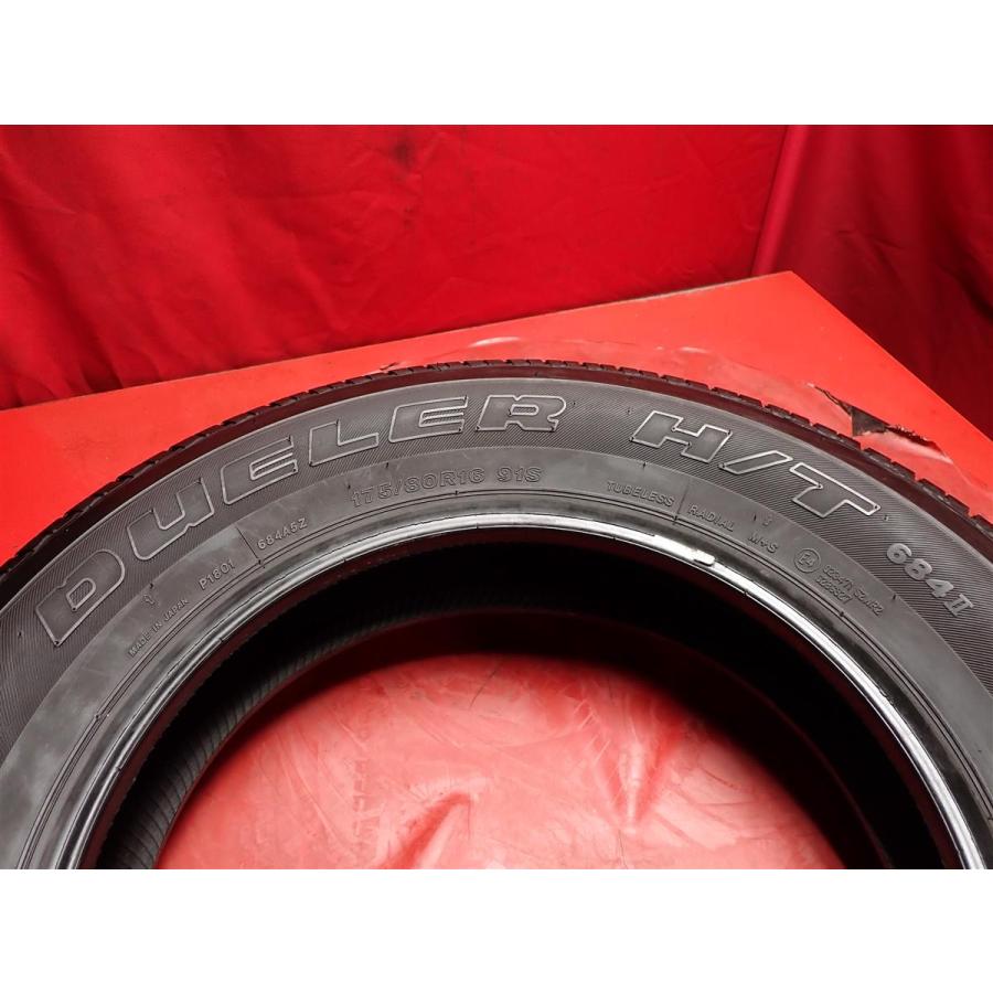中古タイヤ175/80R16☆9分山☆4本セット2022年製造！ブリヂストン デューラーH/T684Ⅱ☆ジムニーに！ 中古タイヤ 175/80R16 91S 4本セット ブリヂストン デューラー H