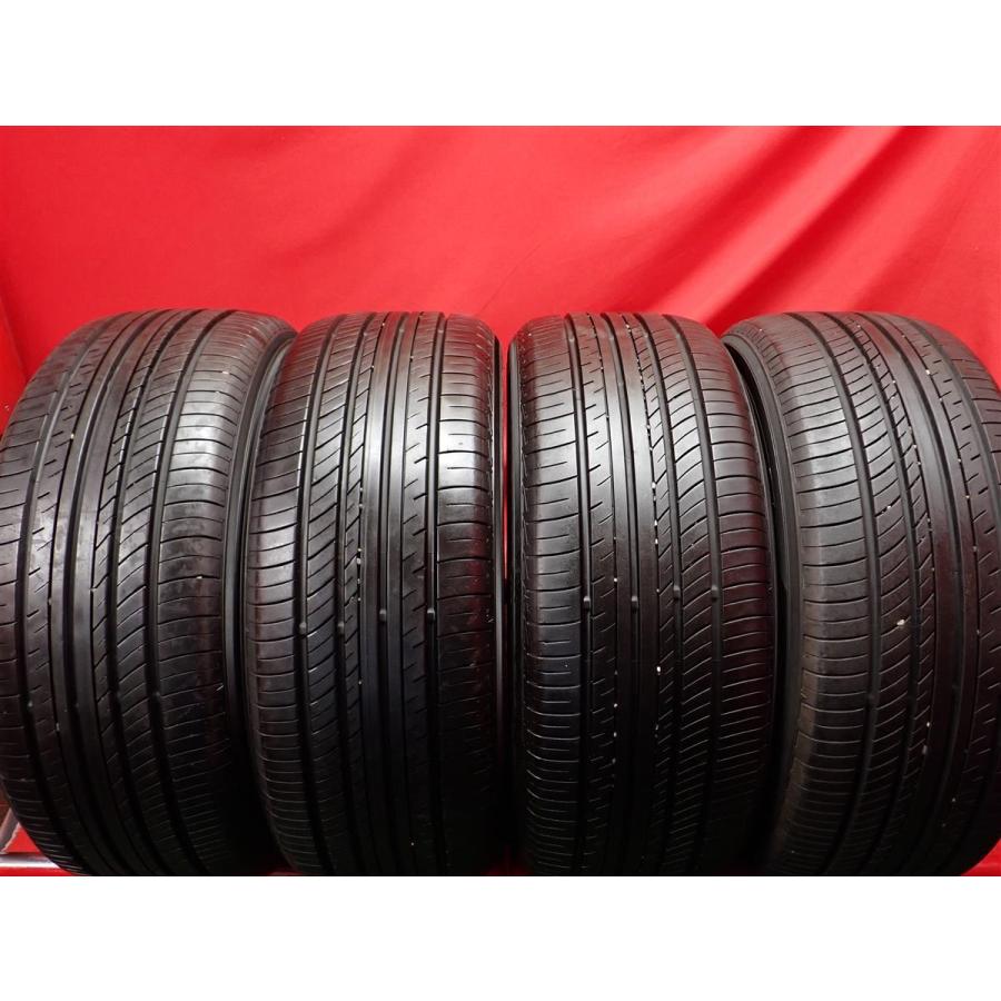 中古タイヤ 225/45R18 91W 4本セット ヨコハマ アドバン デシベル V552 