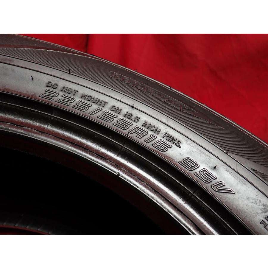 中古タイヤ 225/55R16 95V 2本セット ダンロップ ディレッツァ DZ・102