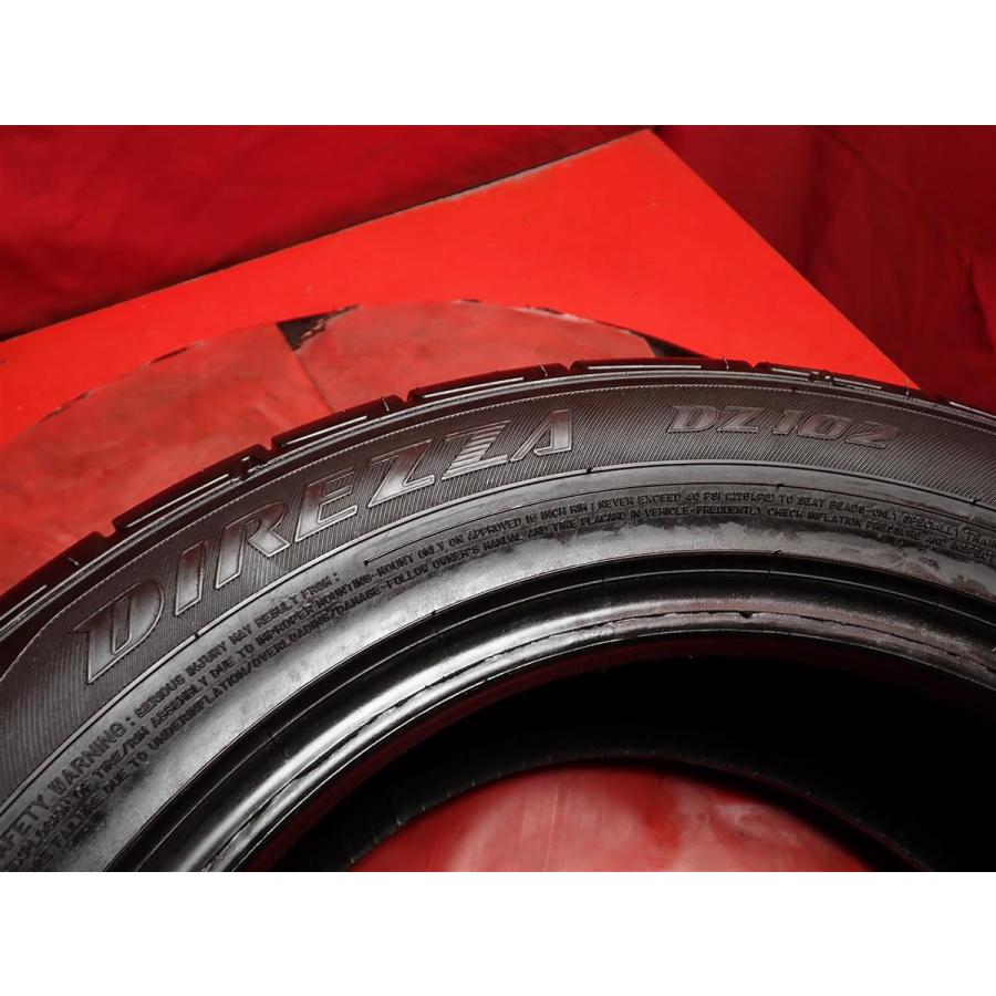 中古タイヤ 225/55R16 95V 2本セット ダンロップ ディレッツァ DZ・102