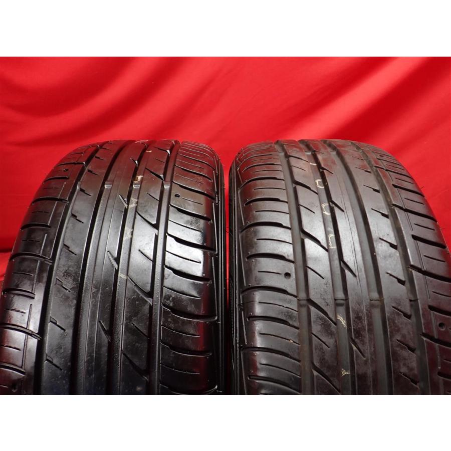 中古タイヤ 225/55R16 99W 2本セット ファルケン ジークス ZE914 F
