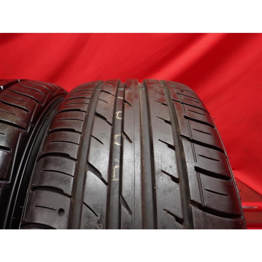 【送料無料】ファルケン　ジークスZE914 225/55R16 中古2本セット 中古タイヤ 225/55R16 99W 2本セット ファルケン ジークス ZE914 F