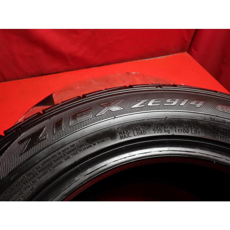 中古タイヤ 225/55R16 99W 2本セット ファルケン ジークス ZE914 F