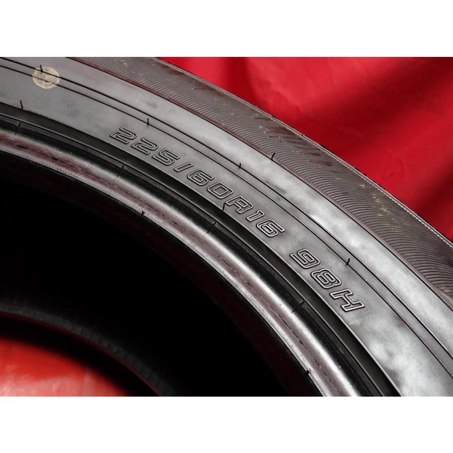 中古タイヤ 225/60R16 98H 2本セット ダンロップ ル・マン LM704 