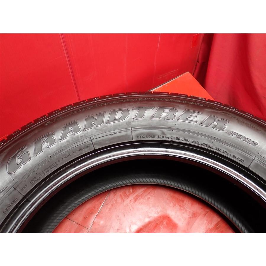 中古タイヤ 265/60R20 112H 4本セット ダンロップ グラン 中古タイヤ 265/60R20 112H 4本セット ダンロップ グラン