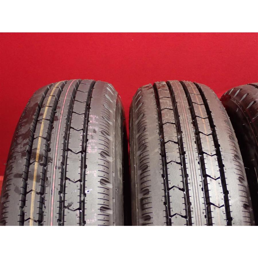 新車外し　ブリヂストン　R202 175/75R 6本セット 新品同様 6本SET】ブリヂストン V-STEEL RIB R202 [175/75R15 103/101N